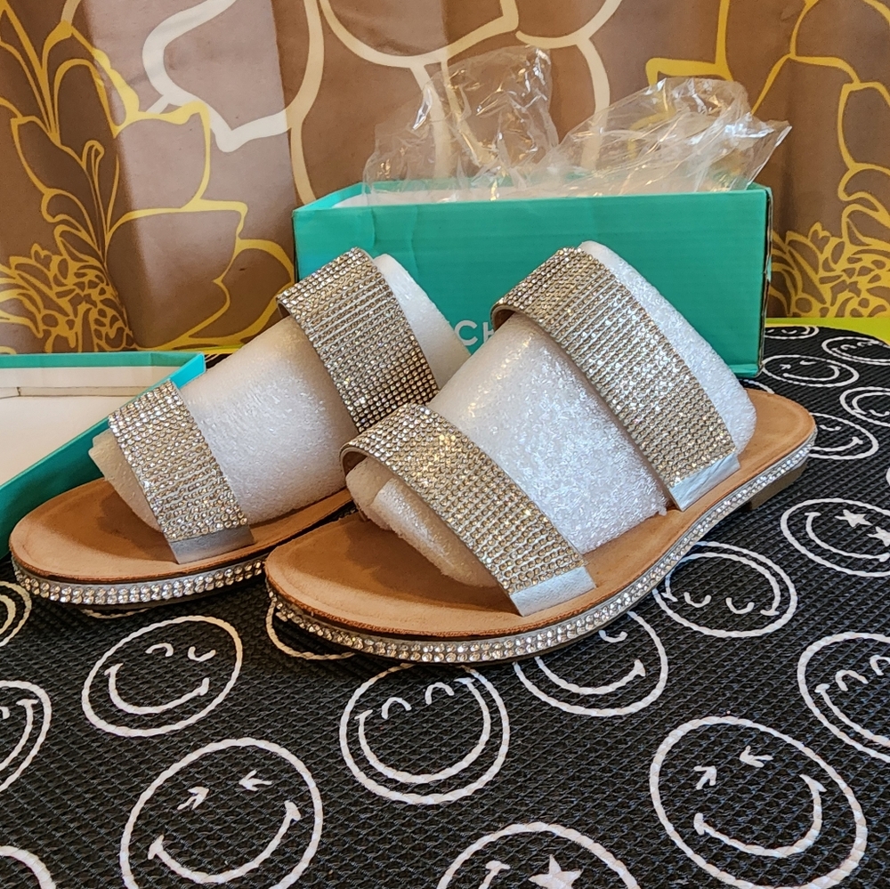 Lucky Top Girls Bling Sandals